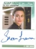 Star Trek The Next Generation Portfolio Prints Series Two Autograph Card Saxon Trainor As Lt. Linda Larson