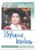 Star Trek The Next Generation Portfolio Prints Series Two Autograph Card Stephanie Beacham As Countess Barthalomew