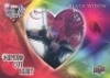 Marvel Gems Diamond Cut Heart Card DCH-3 Black Widow