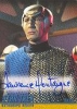 Star Trek 40th Anniversary Season 1 A107 Lawrence Montaigne (D.) As Decius Autograph!