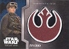 Rogue One Mission Briefing Commemorative Patch Card 1 Of 13 Jyn Erso
