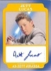 Rogue One Mission Briefing Gold Squadron Autograph Card A-JL Jett Lucas As Zett Jukassa - 08/10