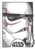Rogue One Mission Briefing Sketch Card Of Stormtrooper By Kevin P. West