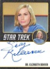 Star Trek TOS 50th Anniversary Autograph Sally Kellerman As Dr. Elizabeth Dehner