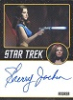 Star Trek TOS 50th Anniversary Autograph Sherry Jackson As Andrea
