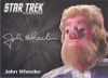 Star Trek TOS 50th Anniversary Silver Series Autograph John Wheeler As Gav
