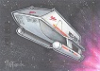 Star Trek TOS 50th Anniversary SketchaFEX - Shuttlecraft Galileo By Warren Martineck