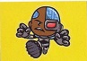 Epic Battles BAM! Sticker Card T-03 Cyborg