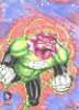 Epic Battles Sketch Card - Green Lantern Kilowog By Cristian Santos
