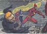 Epic Battles Metal Parallel Card 63 Steve Trevor, Catwoman & The Flash