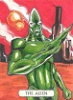 Justice League Madame Xanadu Tarot Sketch Card - The Alien Martian Manhunter #2 By Al Ramon