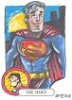 Justice League Madame Xanadu Tarot Sketch Card - The Hero Superman #2 By Kate Carleton