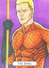 Justice League Madame Xanadu Tarot Sketch Card - The King Aquaman By Luiz Claudio Campello