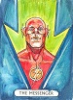 Justice League Madame Xanadu Tarot Sketch Card - The Messenger The Flash By Fabian Quintero