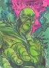 Justice League Sketch Card - Swamp Thing By Elvin Hernandez
