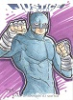 Justice League Sketch Card - Wildcat By Barush Merling