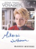 Star Trek Voyager Heroes & Villains Autograph - McKenzie Westmore As Ensign Jenkins