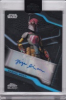 Star Wars Chrome Black Encased Autograph A-TS Tiya Sircar as Sabine Wren