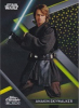 Star Wars Chrome Black Gold Refractor Parallel 83 Anakin Skywalker 16/50