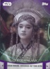 Women Of Star Wars Purple Parallel Card 62 Queen Apailana - 15/25
