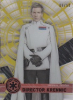 2017 Star Wars High Tek Gold Rainbow Foil Parallel Card 58 Director Krennic Imperial Officer - 09/50