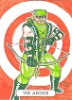 Justice League Madame Xanadu Tarot Sketch Card - The Archer Green Arrow By Diego Mendes Valerio #2