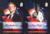 2 - Doctor Who Timeless Red Foil Autograph Cards Chipo Chung & Mark Strickson 10/10 - MATCHING #s!