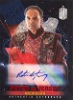 Doctor Who Timeless Red Foil Autograph Card Peter de Jersey As Androgar 09/10