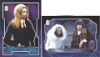 2 - 2015 Doctor Who Purple Parallel Cards - 20 & 181 - 52/99 - MATCHING #'s!