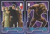 2 - 2015 Doctor Who Purple Parallel Cards - 66 & 115 - 53/99 - MATCHING #'s!