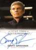 Star Trek Enterprise Season Four Gary Graham As Ambassador Soval Autograph!