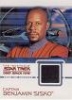 "Quotable" Star Trek: Deep Space Nine Costume Card C1 Captain Benjamin Sisko (Black Fabric)
