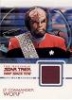 "Quotable" Star Trek: Deep Space Nine Costume Card C5 Lieutenant Commander Worf (Maroon)