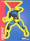 Marvel 75th Anniversary Sticker Card S30 Cyclops