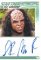 Star Trek The Next Generation Portfolio Prints Series One Autograph Card Sterling Macer Jr. As Toq!