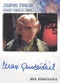 Deep Space Nine Heroes & Villains Autograph Card Max Grodenchik As Rom