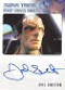 Deep Space Nine Heroes & Villains Autograph Card Joel Swetow As Gul Jasad