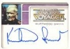 The Complete Star Trek Voyager A4 Kurtwood Smith As Annorax Autograph Card!