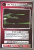 Next Generation White Border Premiere Rare Ship - Klingon I.K.C. Hegh'ta