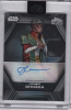 Star Wars Chrome Black Encased Autograph B-Style AB-JC Jim Cummings As Hondo Ohnaka