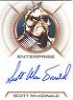 Star Trek Enterprise Season Three A26 Scott MacDonald As Xindi-Reptillian Commander Autograph!