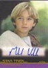 Star Trek Movies In Motion A64 Michael Welch as Artim Autograph!