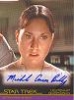 The Complete Star Trek Movies A10 Michele Ameen Billy As Lieutenant On Epsilon IX Autograph!