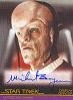 The Complete Star Trek Movies A18 Michael Berryman As StarFleet Display Officer Autograph!