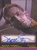 The Complete Star Trek Movies A31 Scott Strozier As Security Ensign Autograph!