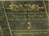 The Complete Star Trek Movies Gold Plaque G1 "Star Trek: The Motion Picture"