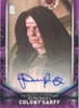 2018 Doctor Who Signature Series DWA-JRQ Jami Reid-Quarrell As Colony Sarff Purple Autograph card