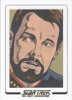 Star Trek The Next Generation Portfolio Prints Series Two AC40 TNG Comics (1989 Series) Archive Cuts Card - 80/149