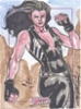 Dangerous Divas Series 2 Sketch Card of Red She-Hulk by Mark Marvida