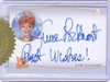 Lost In Space Archives Series Two - AI1 June Lockhart As Maureen Robinson Inscription Autograph Card - Best Wishes!